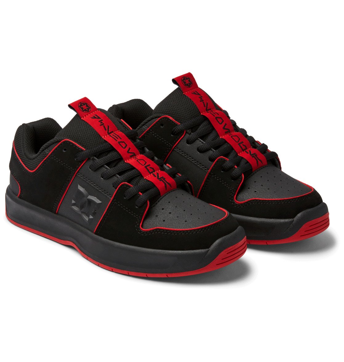 TENIS DC SW LYNX ZERO BLACK/BLACK/RED