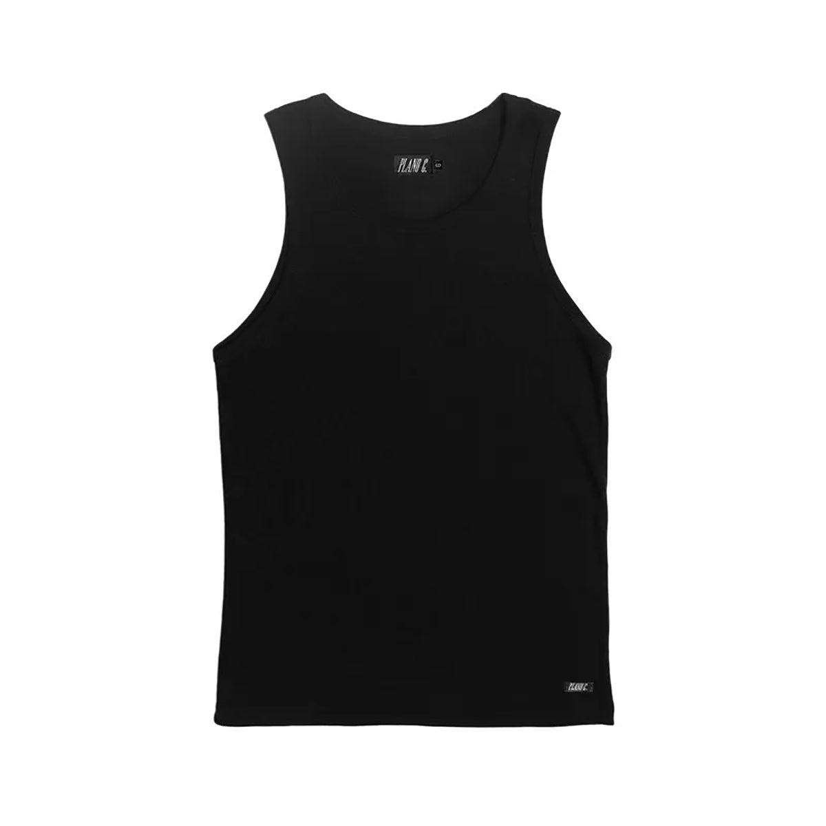 Regata Plano C Ribbed Basic Preto