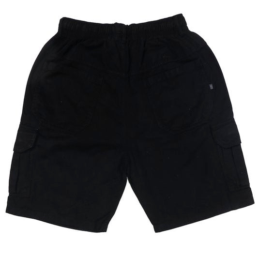 BERMUDA SARJA CARGO BALAO PRETO - G