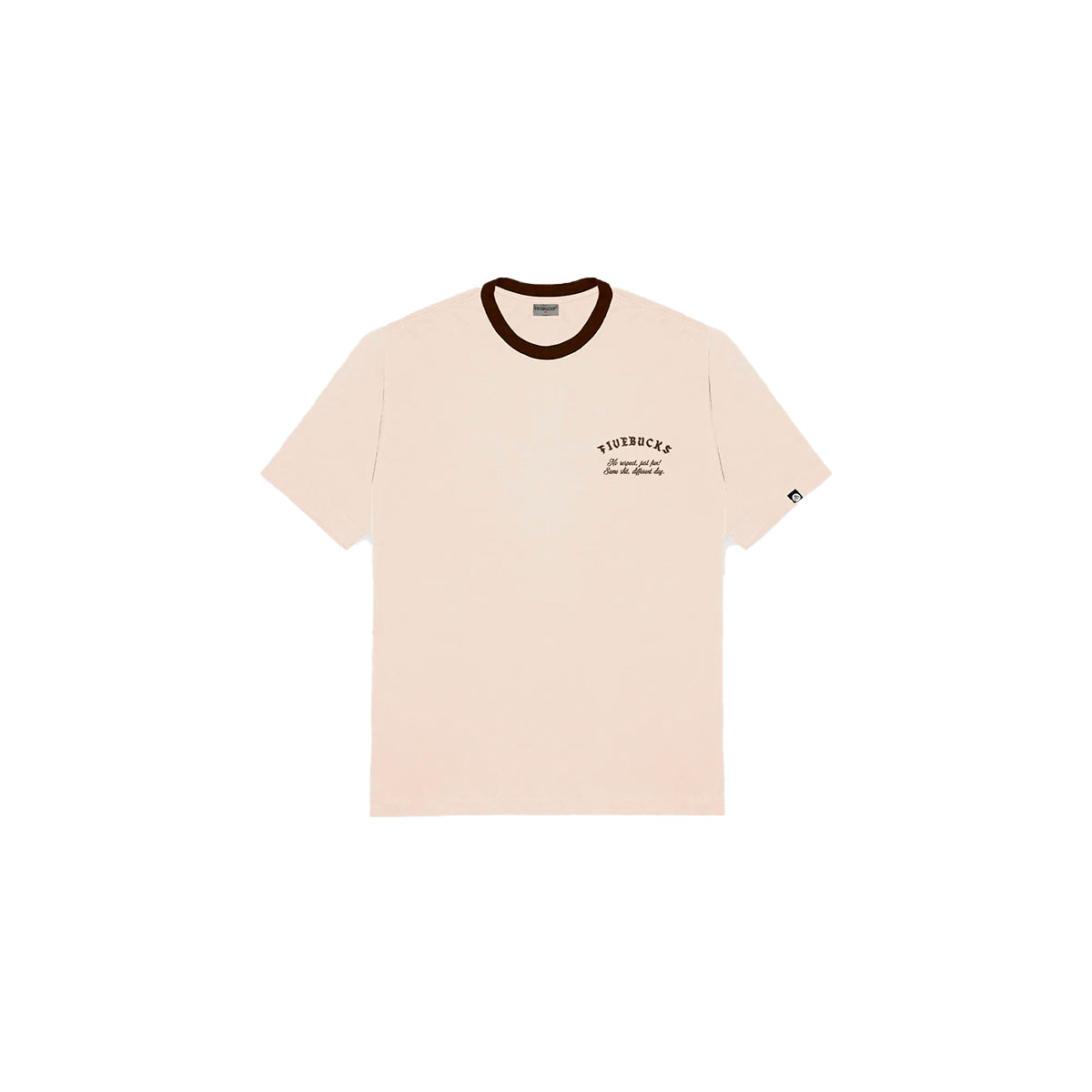Camiseta Fivebucks Dragon On Goth Off White