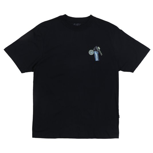 Camiseta Keychain Preto Plano C