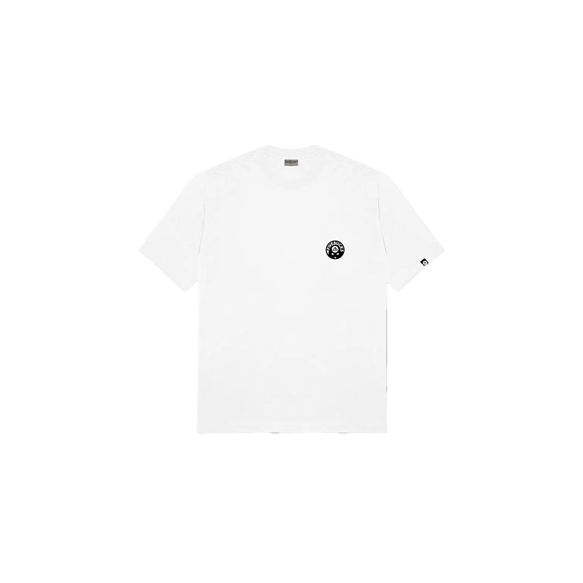 Camiseta Oversized Fivebucks Bowling Branco