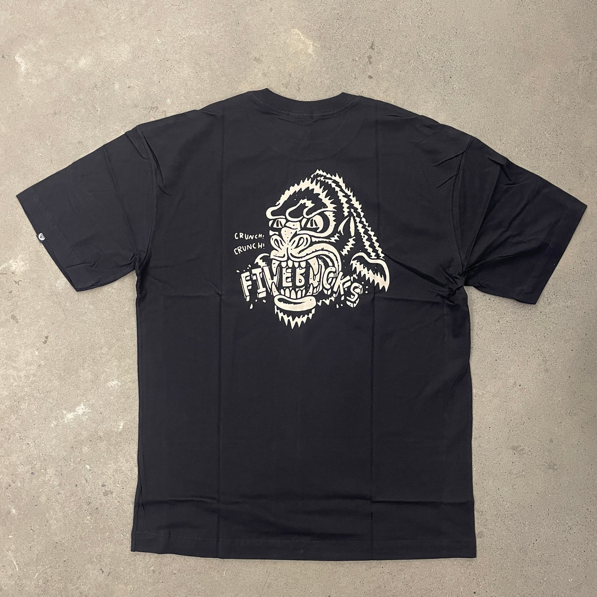 Camiseta Fivebucks Crushed Preto