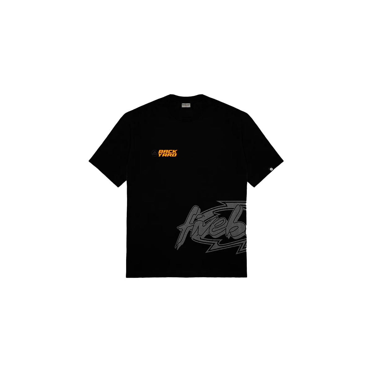 Camiseta Fivebucks Backyard Bold Preto