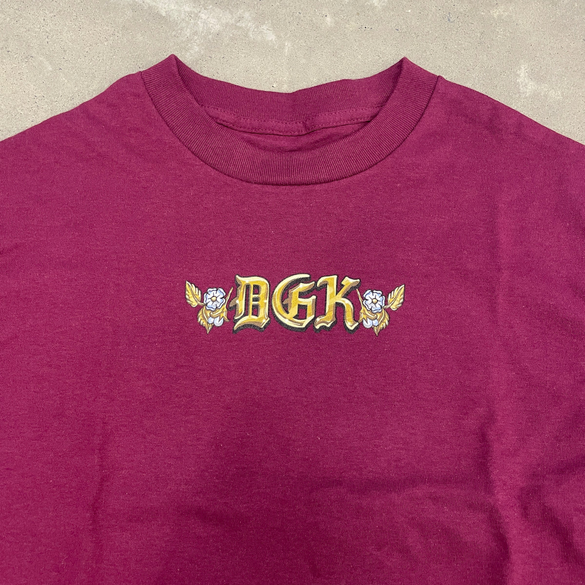 Camiseta DGK Protect Us Bordo