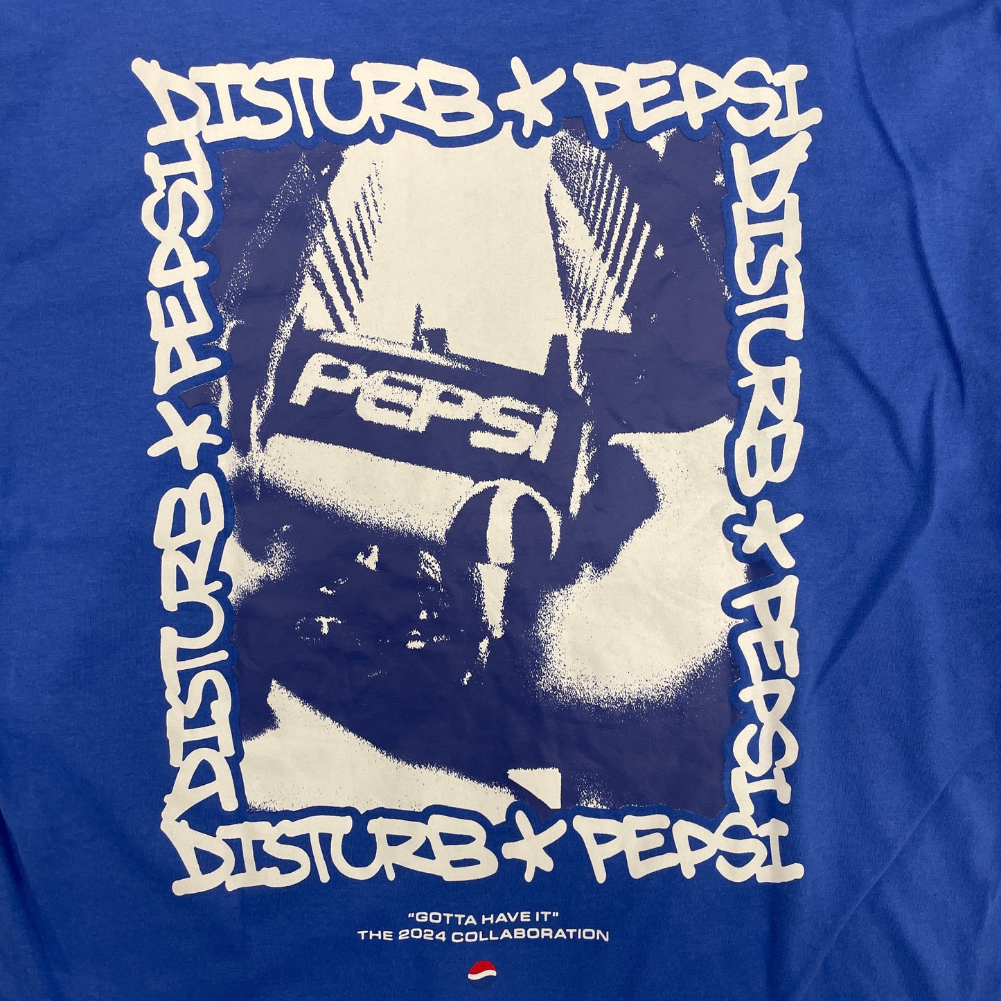 Camiseta Disturb Drinking City Azul