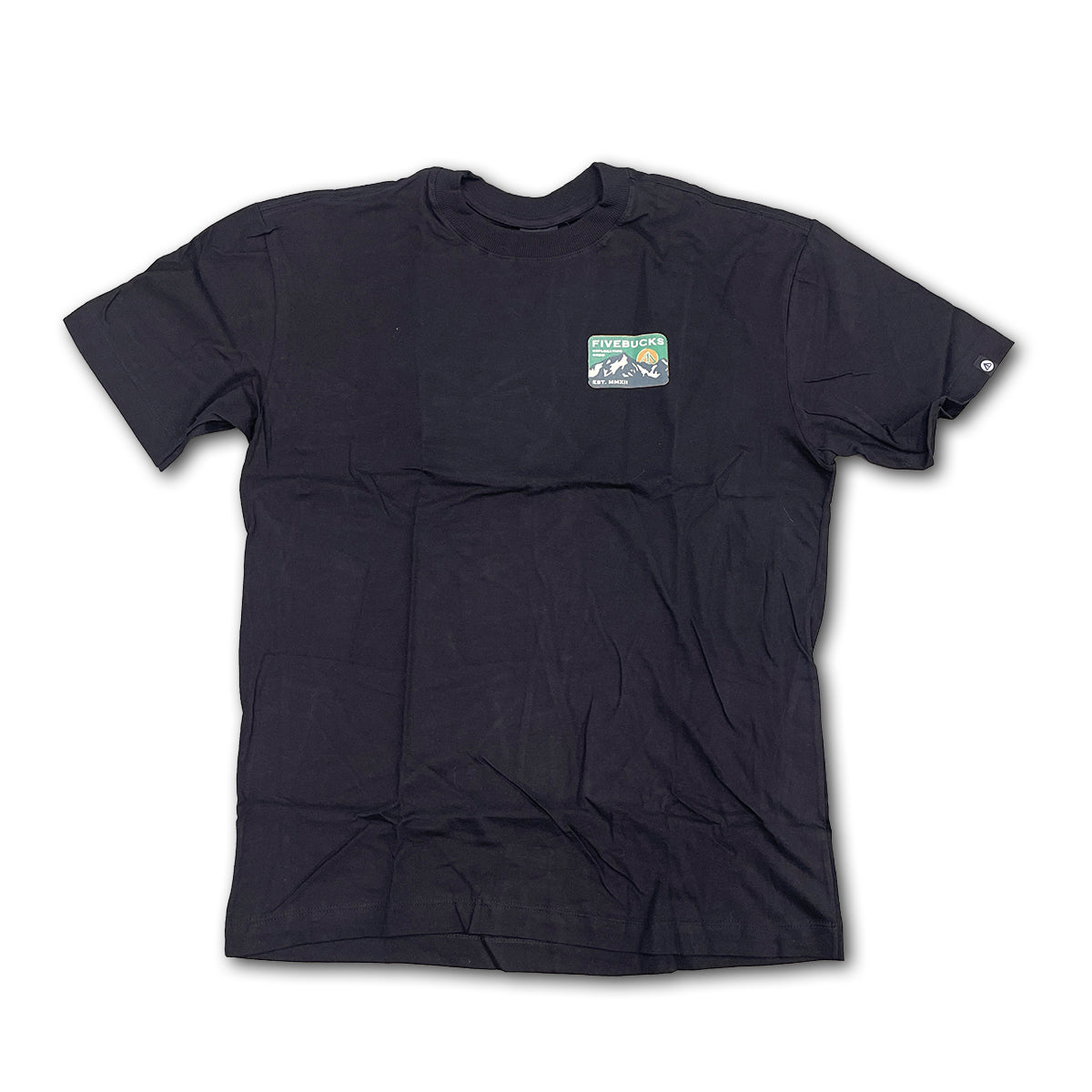 Camiseta Fivebucks Exploration Crew Preto