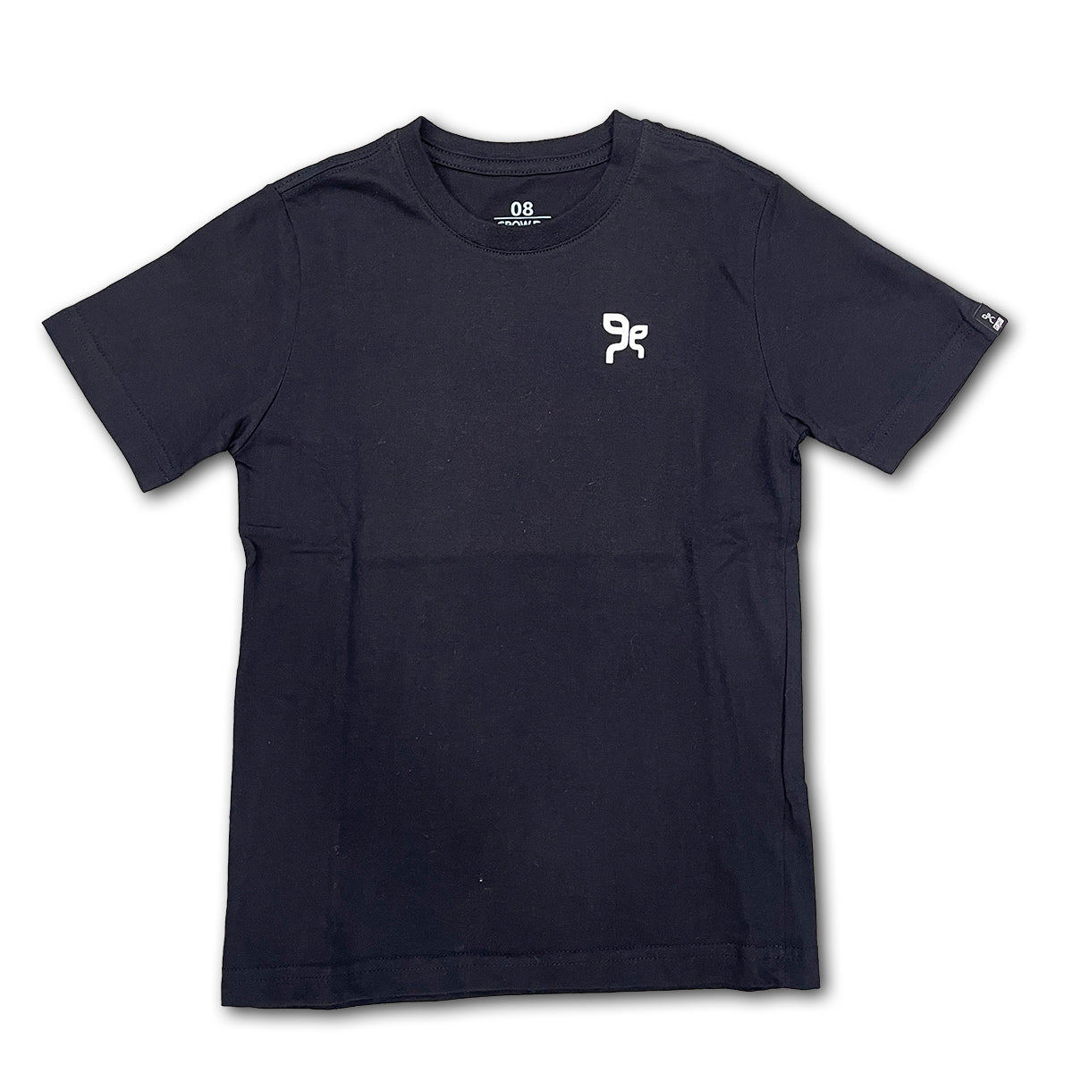 Camiseta Grow Logo 3x3 Infantil Preto