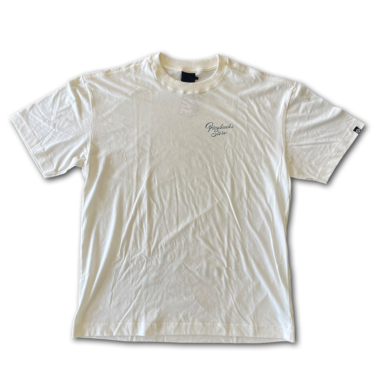 Camiseta Oversized Fivebucks Fivestore Branco