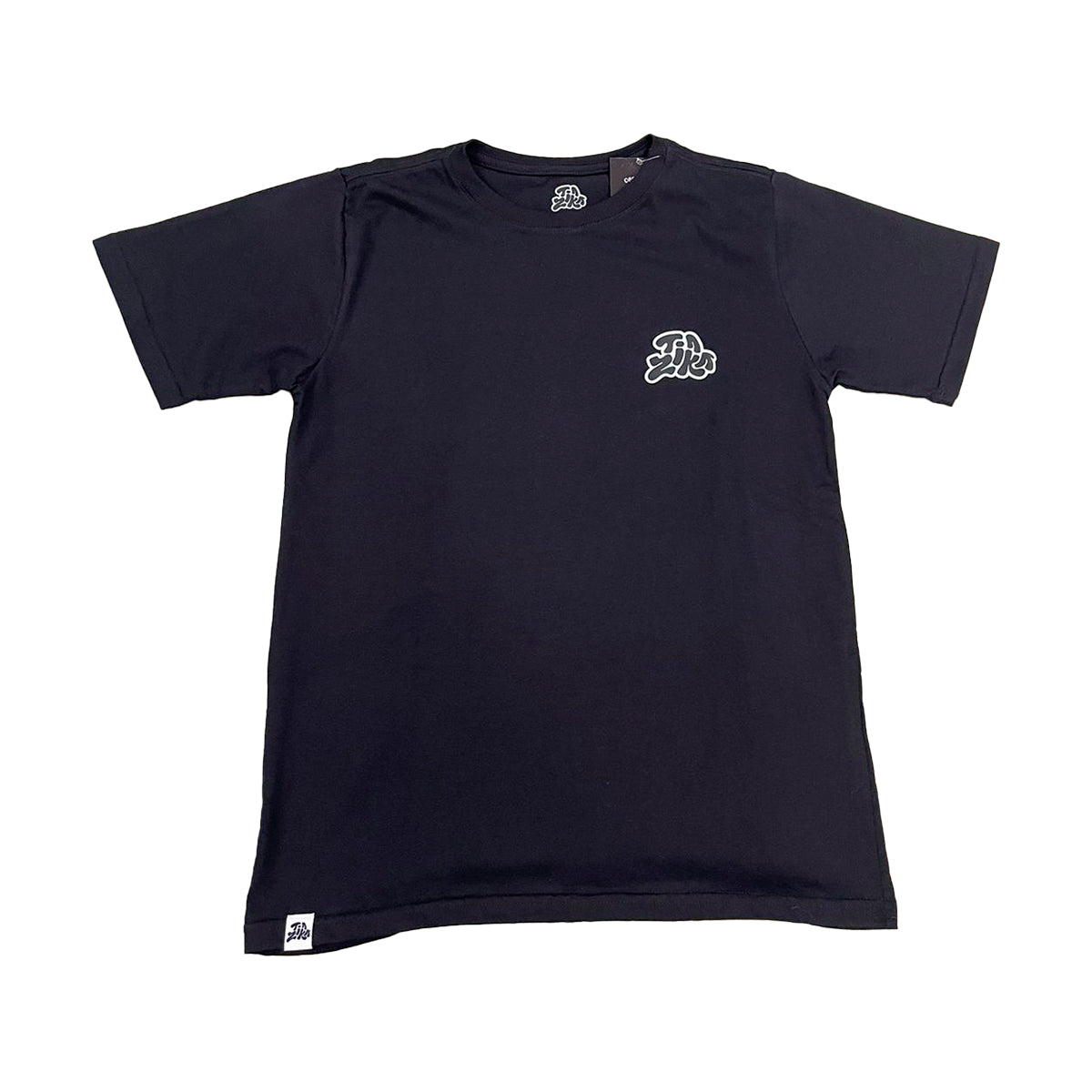 CAMISETA PRETA/BRANCO Tia Zika