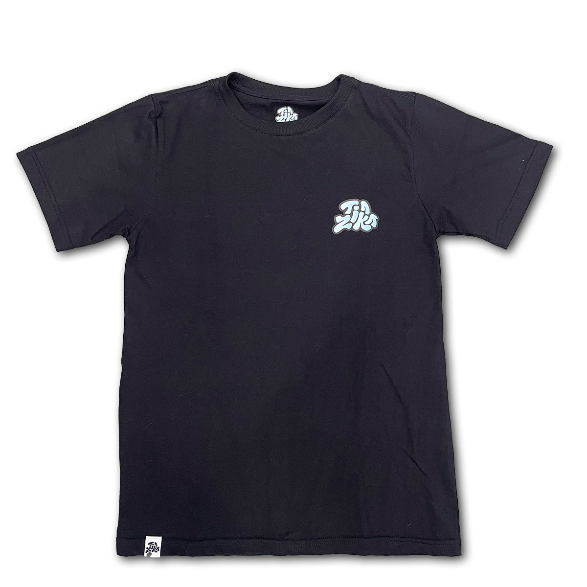 Camiseta Tia Zika Infantil Preto/Verde