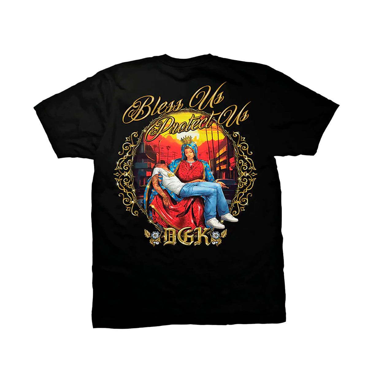 Camiseta DGK Protect Us Preto
