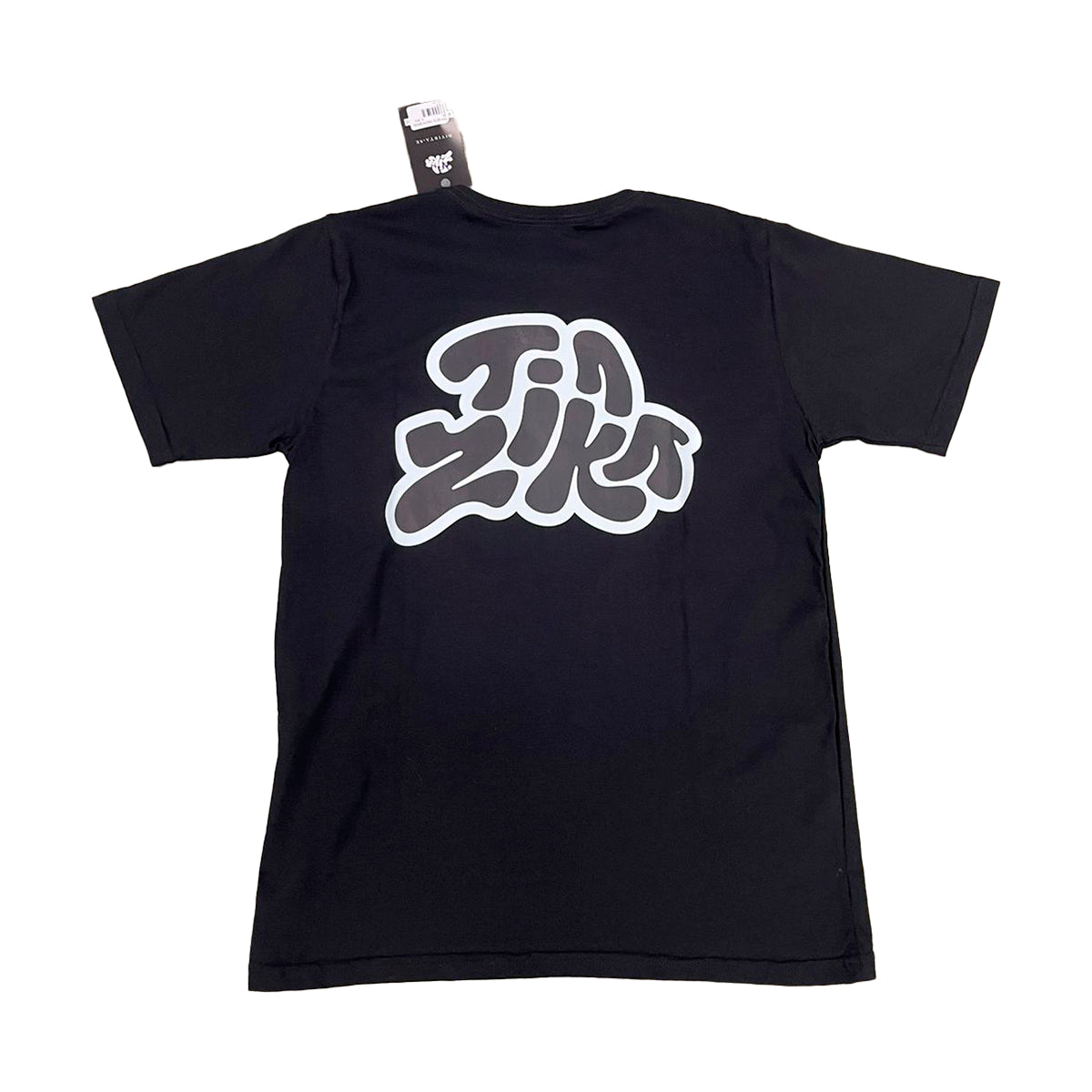 CAMISETA PRETA/BRANCO Tia Zika