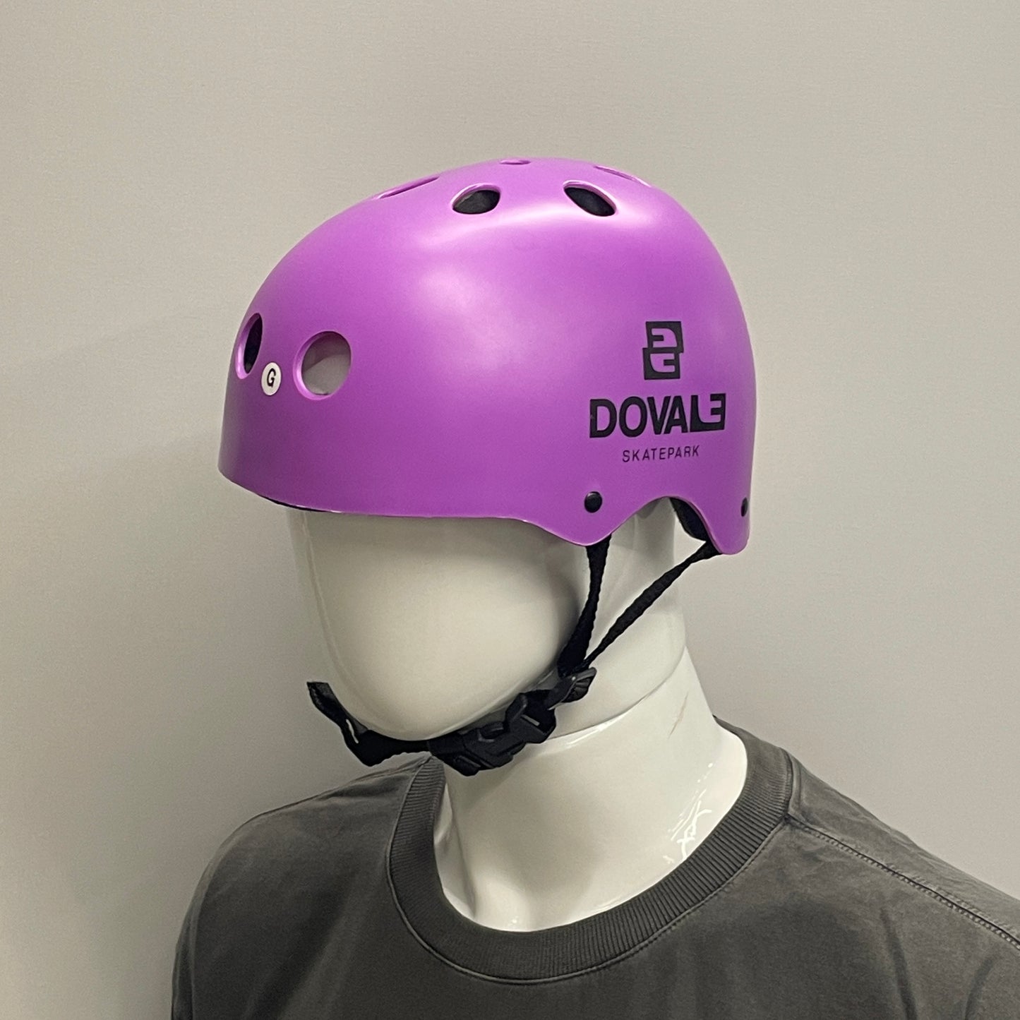 Capacete Dovale Roxo