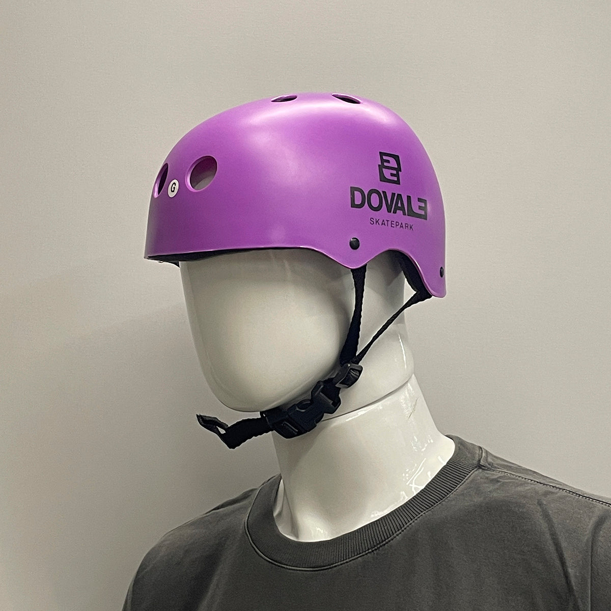 Capacete Dovale Roxo