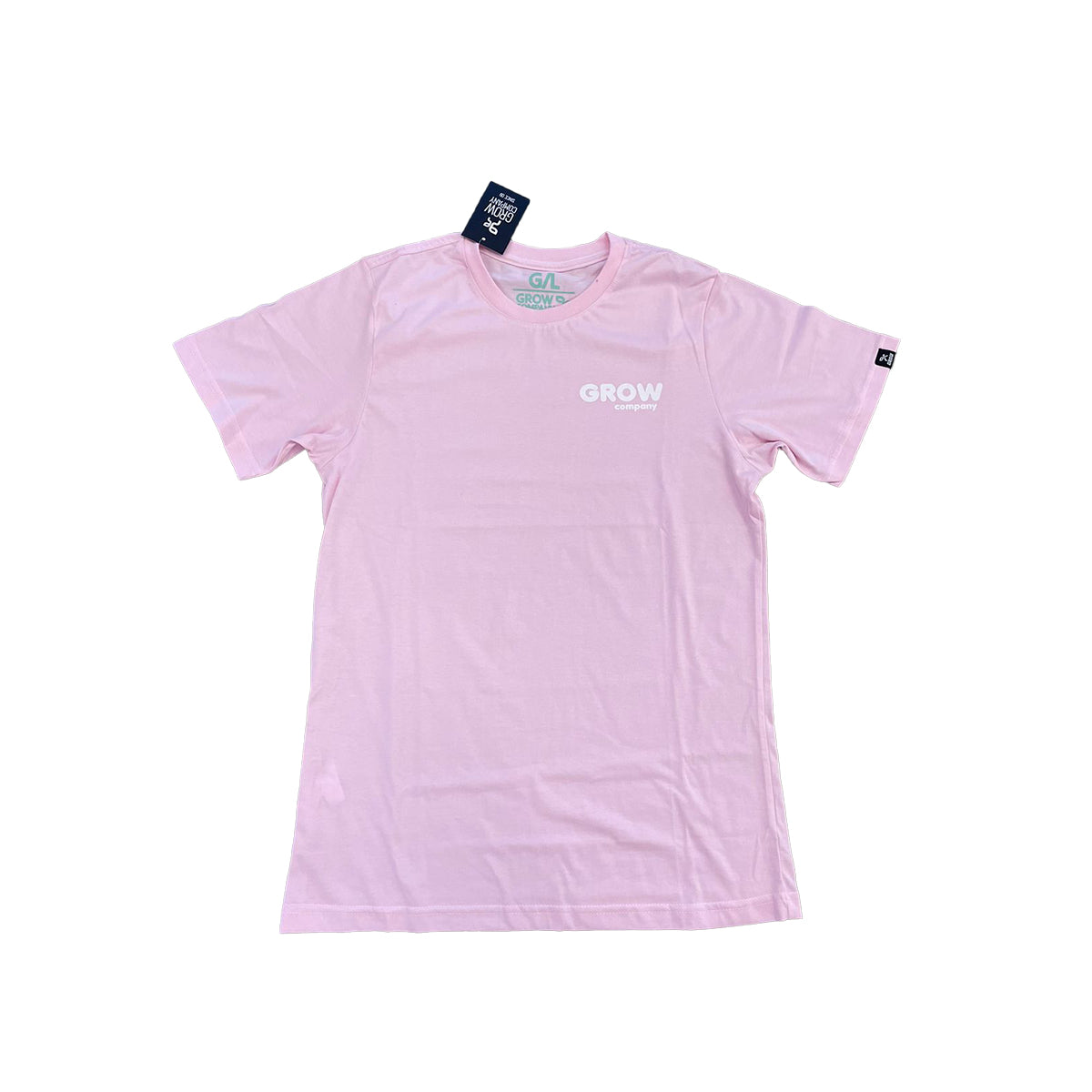 Camiseta Grow Feminina Geography Rosa
