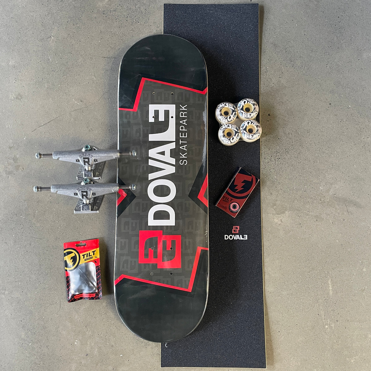 Skate Completo De Alto Rendimento Dovale Kids