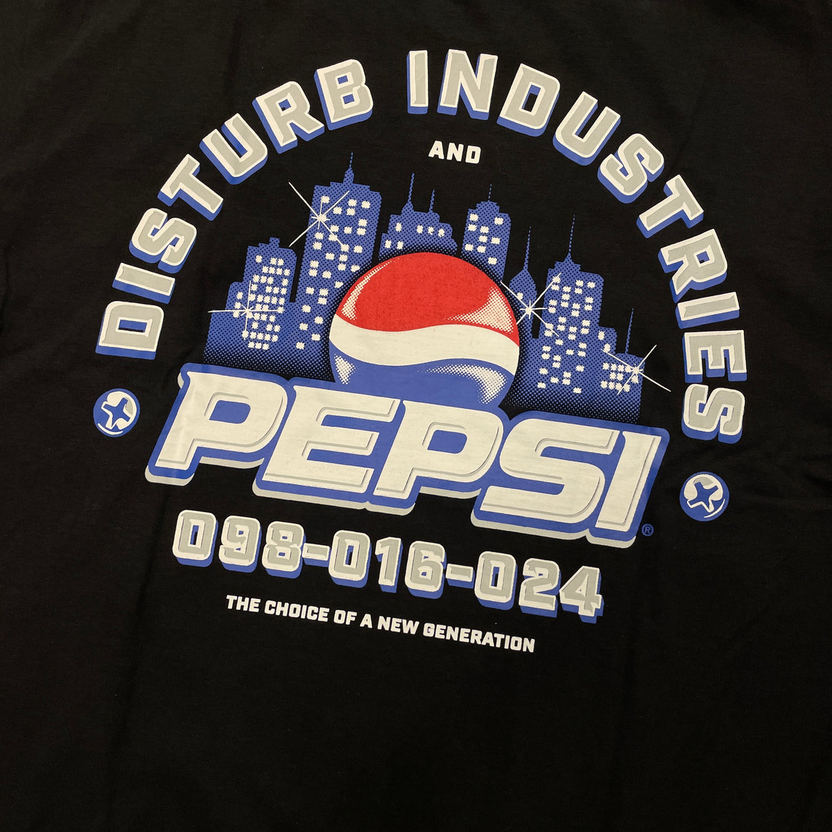 Camiseta Disturb Citys Choice Preto