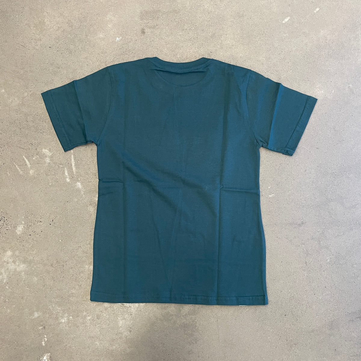 Camiseta Tia Zika Infantil Skull Hands Verde/Roxo