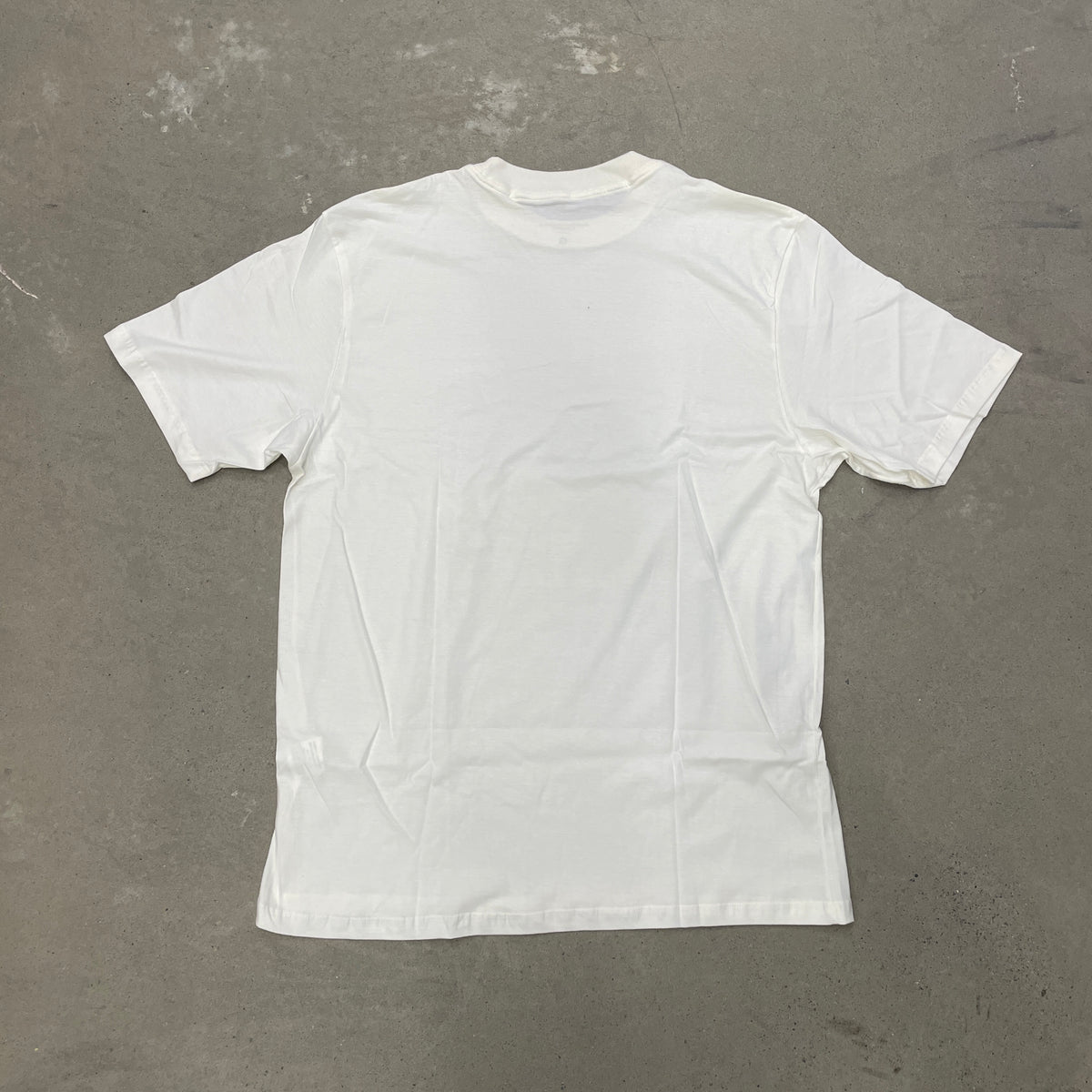 Camiseta Plano C Logo Flocado Marfim
