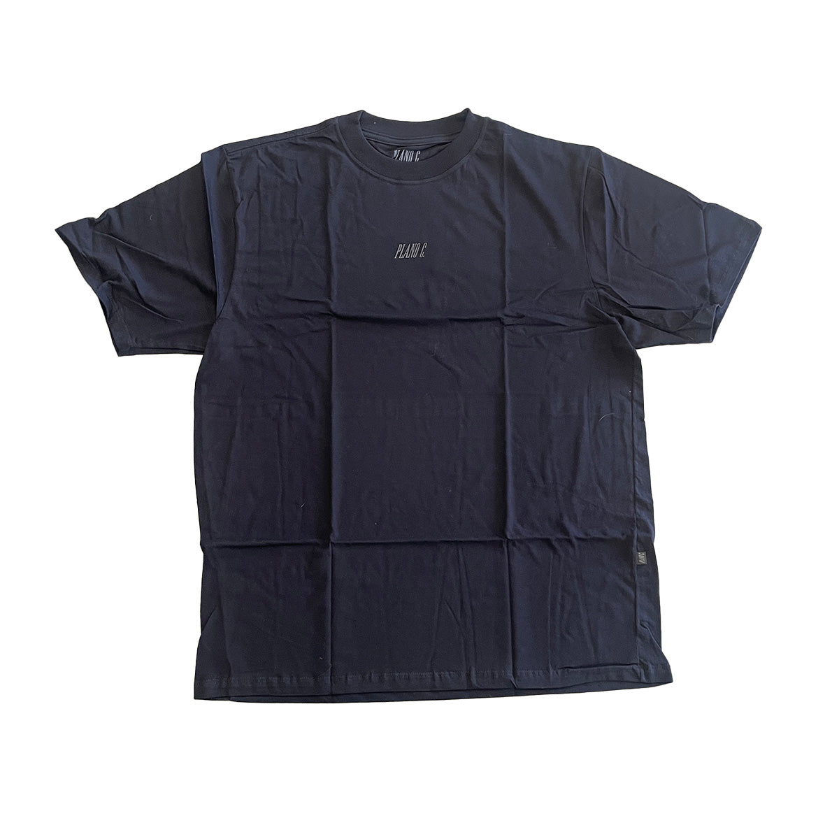 Camiseta Plano C Logo Central Preto
