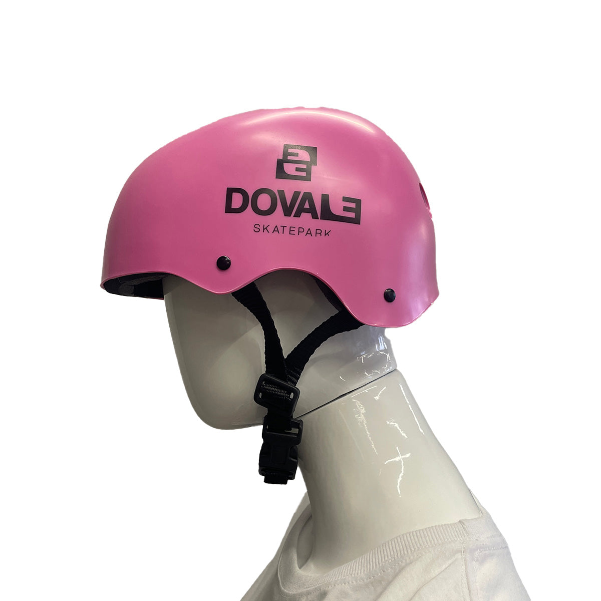 Capacete Dovale Rosa Bebê
