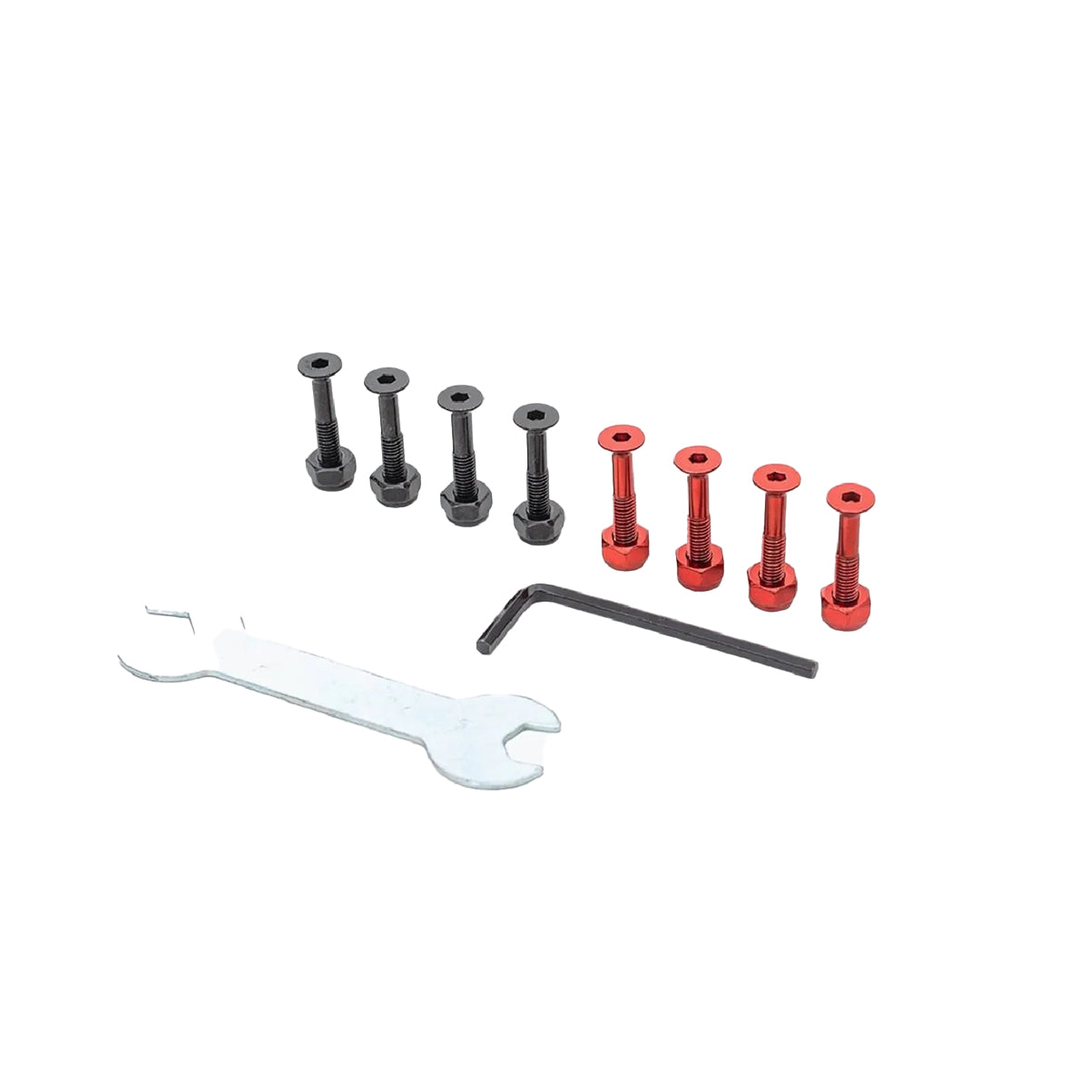 Kit Parafuso Allen HSC c/ chave 27mm Vermelho