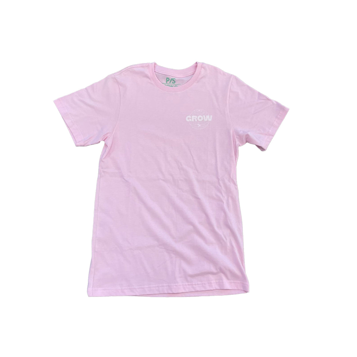 Camiseta Grow Leave & Trace Rosa
