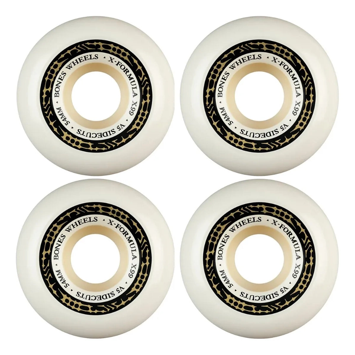 Roda Bones X-Formula V5 Sidecuts 99A 54mm