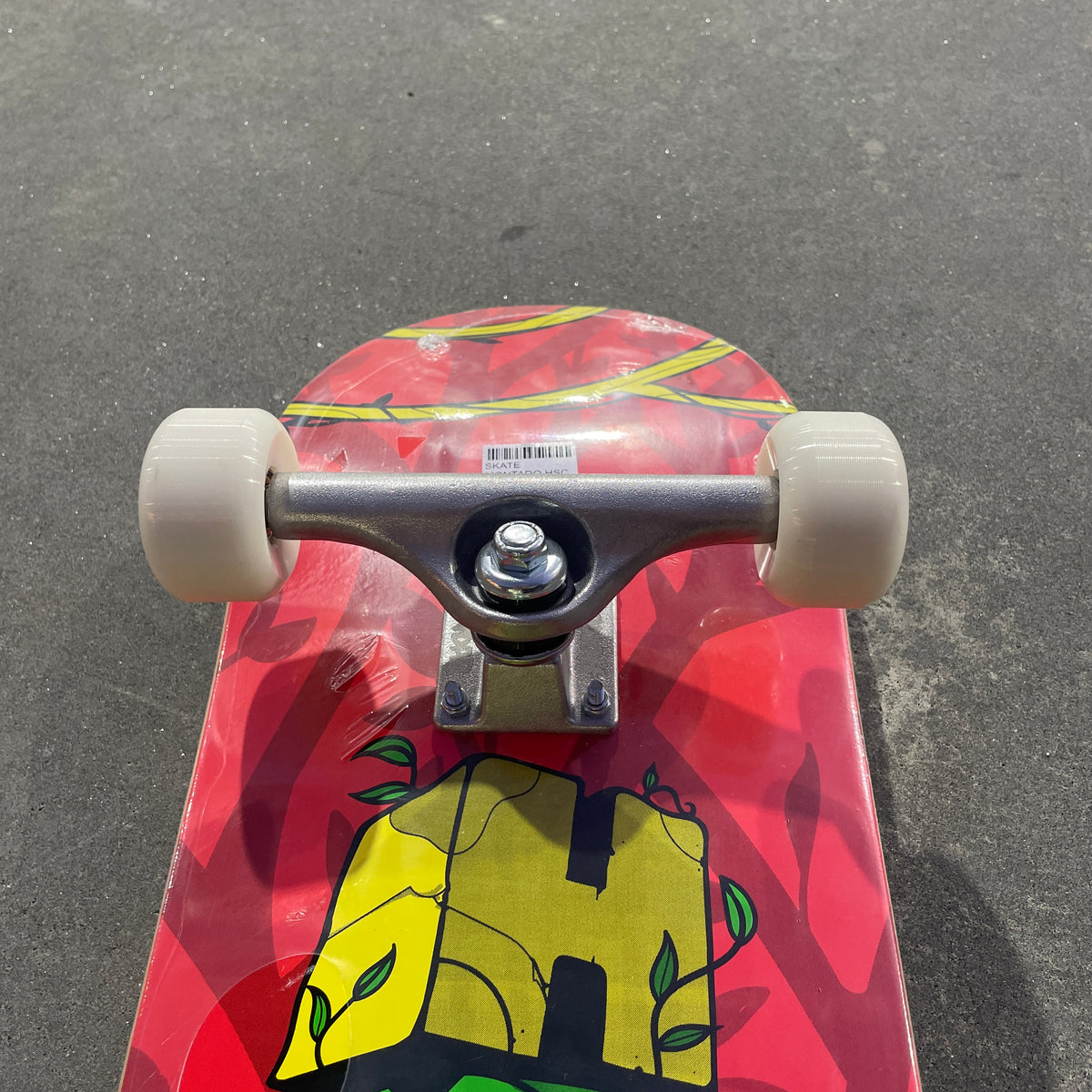 Skate Montado HSC Iniciante Jungle Vermelho