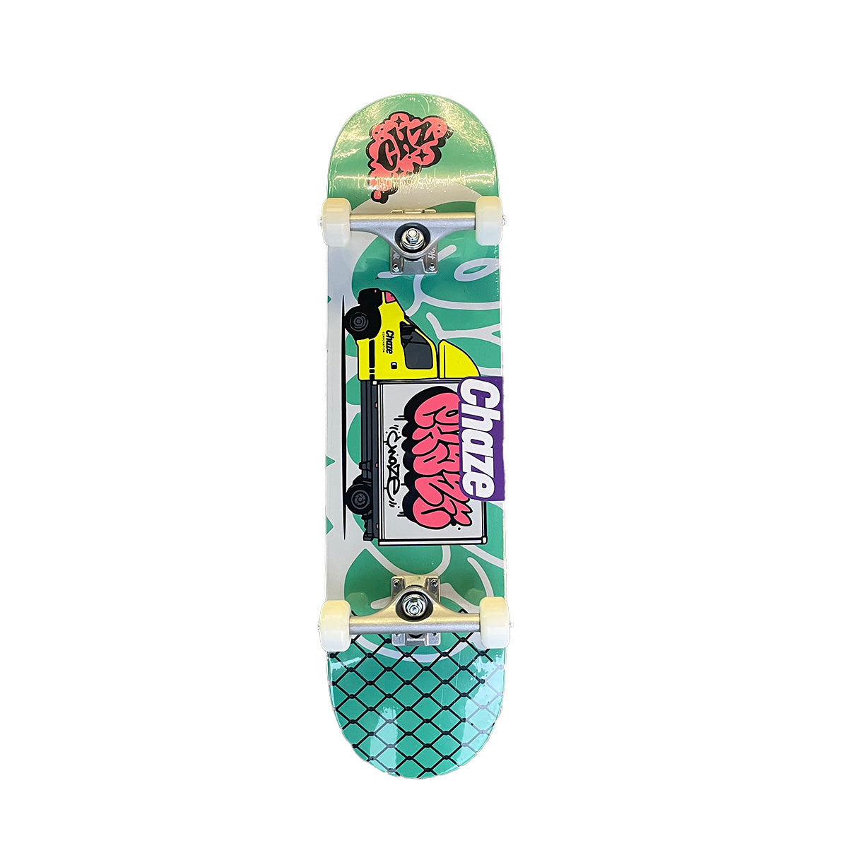 Skate Montado HSC Iniciante Teia verde