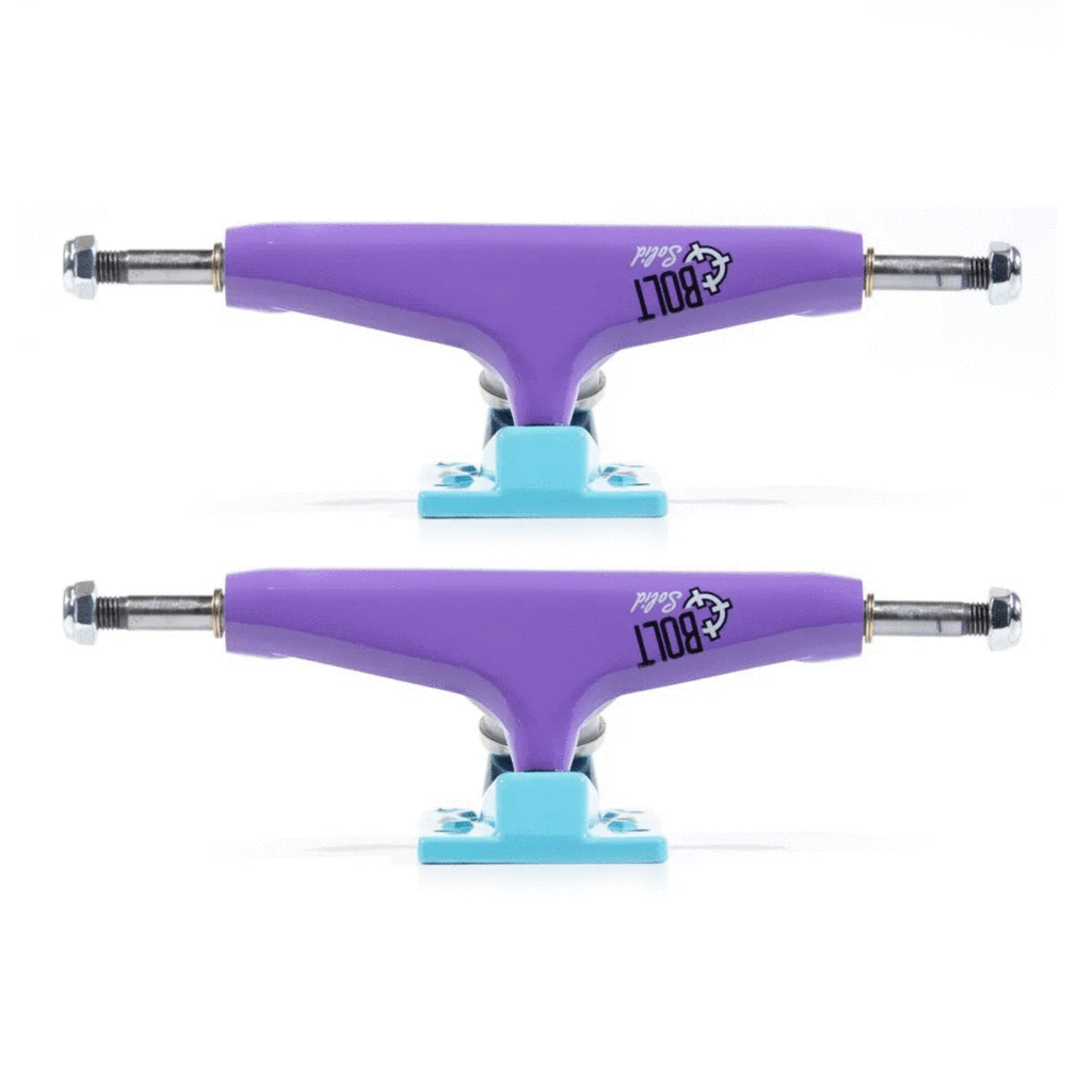 Truck INTRUDER BOLT SOLID BLUE/PURPLE - 149mm Altura Truck:MID Medio