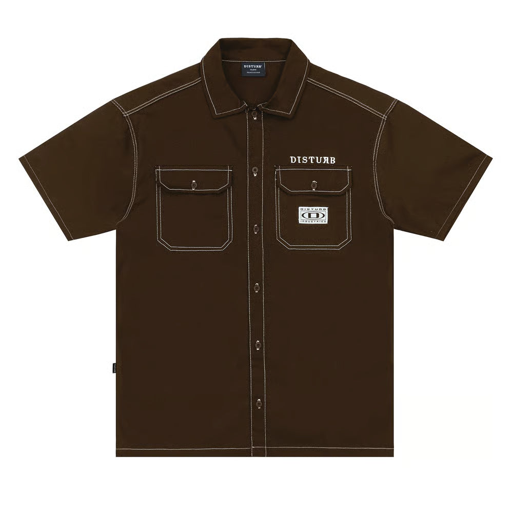 Camiseta Worked Hardware Button Up Disturb