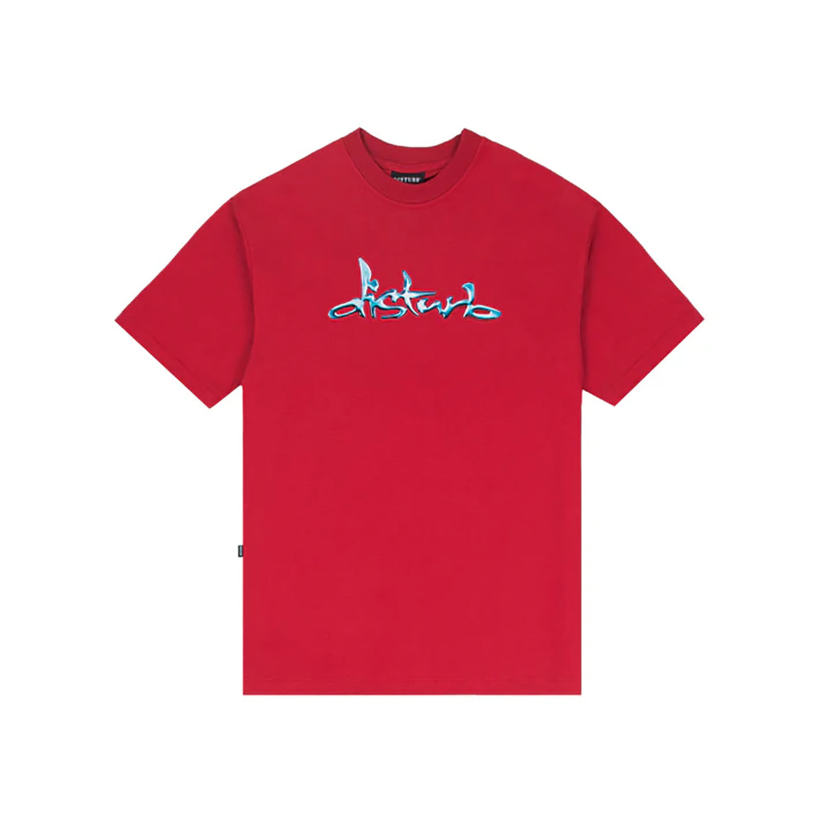 Camiseta Disturb Liquid Chrome Vermelho