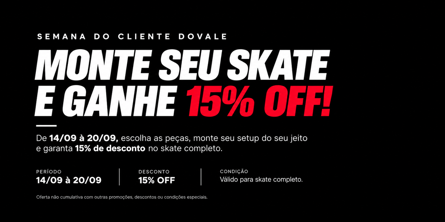 Semana do cliente 15% OFF