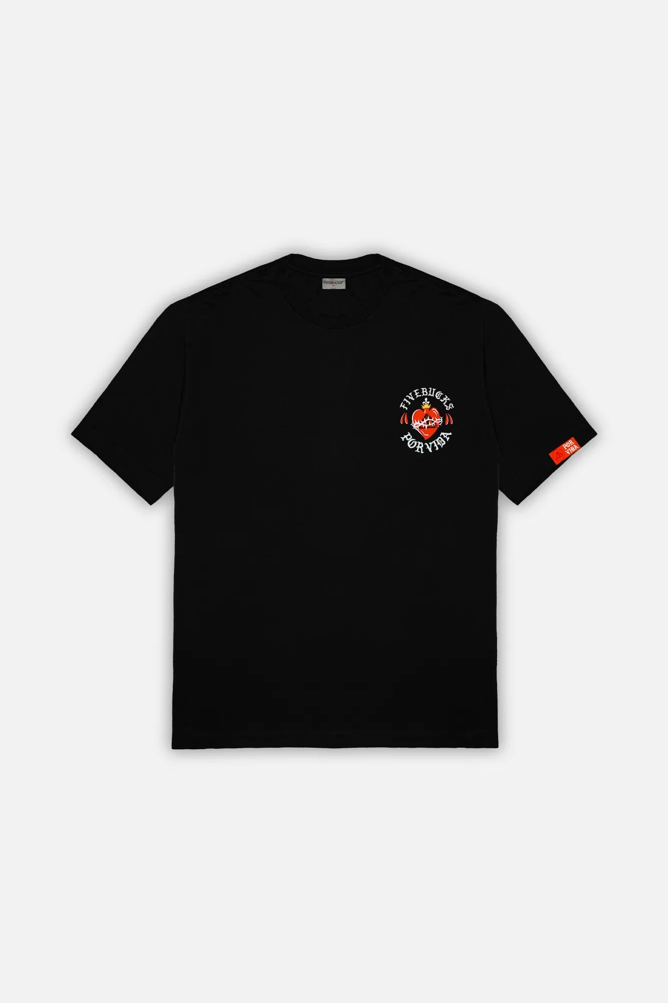 Camiseta Born Locos Fivebucks - Preto