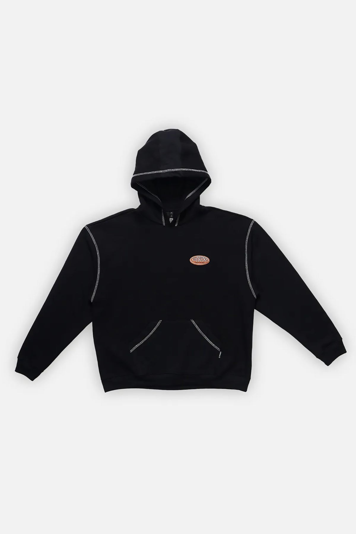 MOLETOM OVERSIZED CERTIFIED / PRETO / GG Fivebucks
