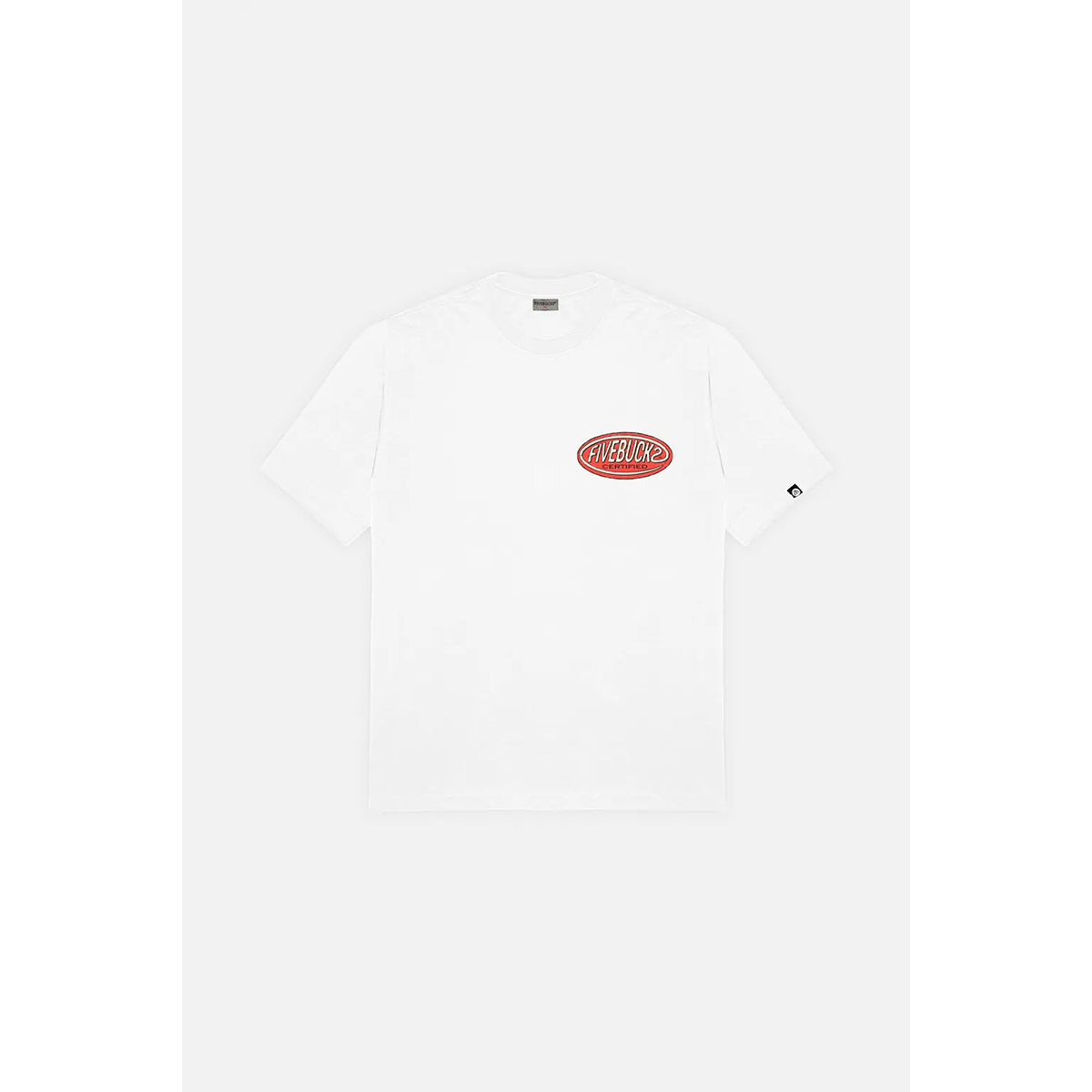 CAMISETA OVERSIZED CERTIFIED / BRANCO / G Fivebucks - Branco - G