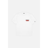 Camiseta Manga Curta Oversized Pizza Time Fivebucks - GG - Branco