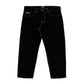 Calça Sarja Plano C Baggy Contrast Preto
