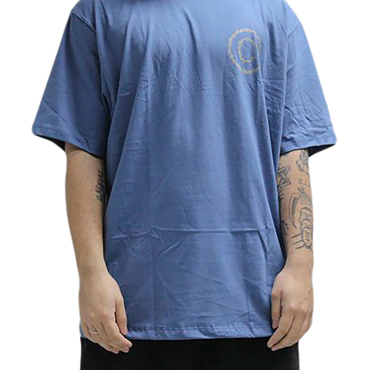 Camiseta Plano C Barbed Wire Azul Stone