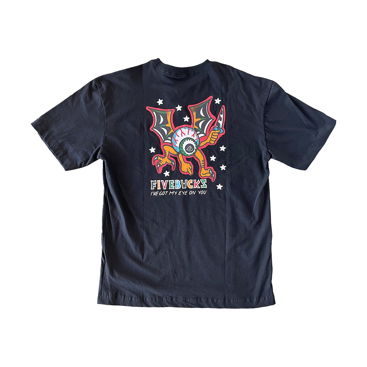 Camiseta Fivebucks Eyes On Me Preto