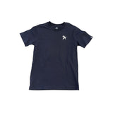 CAMISETA INF. LOGO 3X3 AZUL 04 Grow