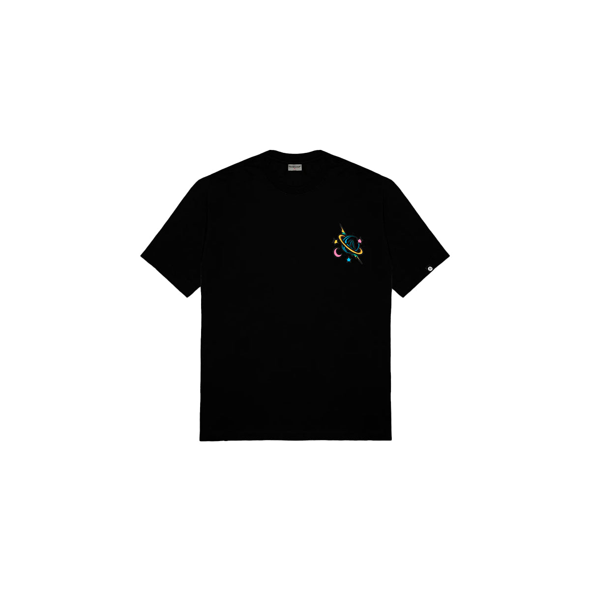 Camiseta Fivebucks Banned From Earth Preto