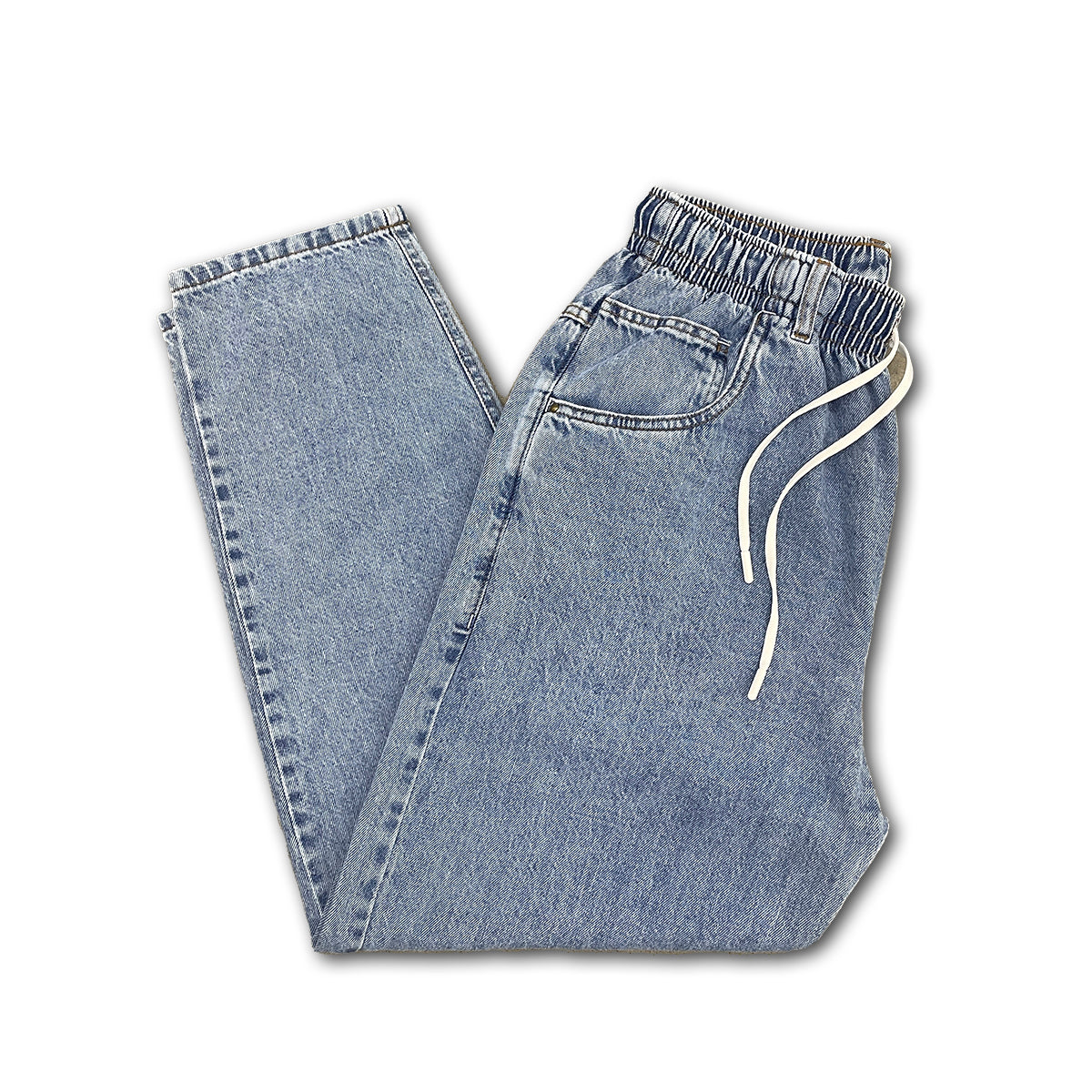 Calça Fate Balloon Jeans Gelo