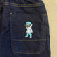 Calça Jeans Cargo Jogger Blinca Bic