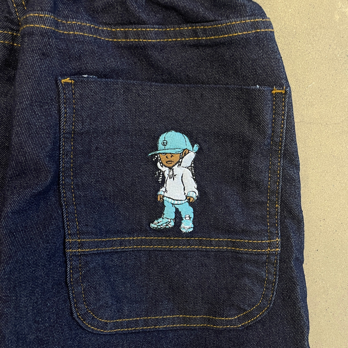 Calça Jeans Cargo Jogger Blinca Bic