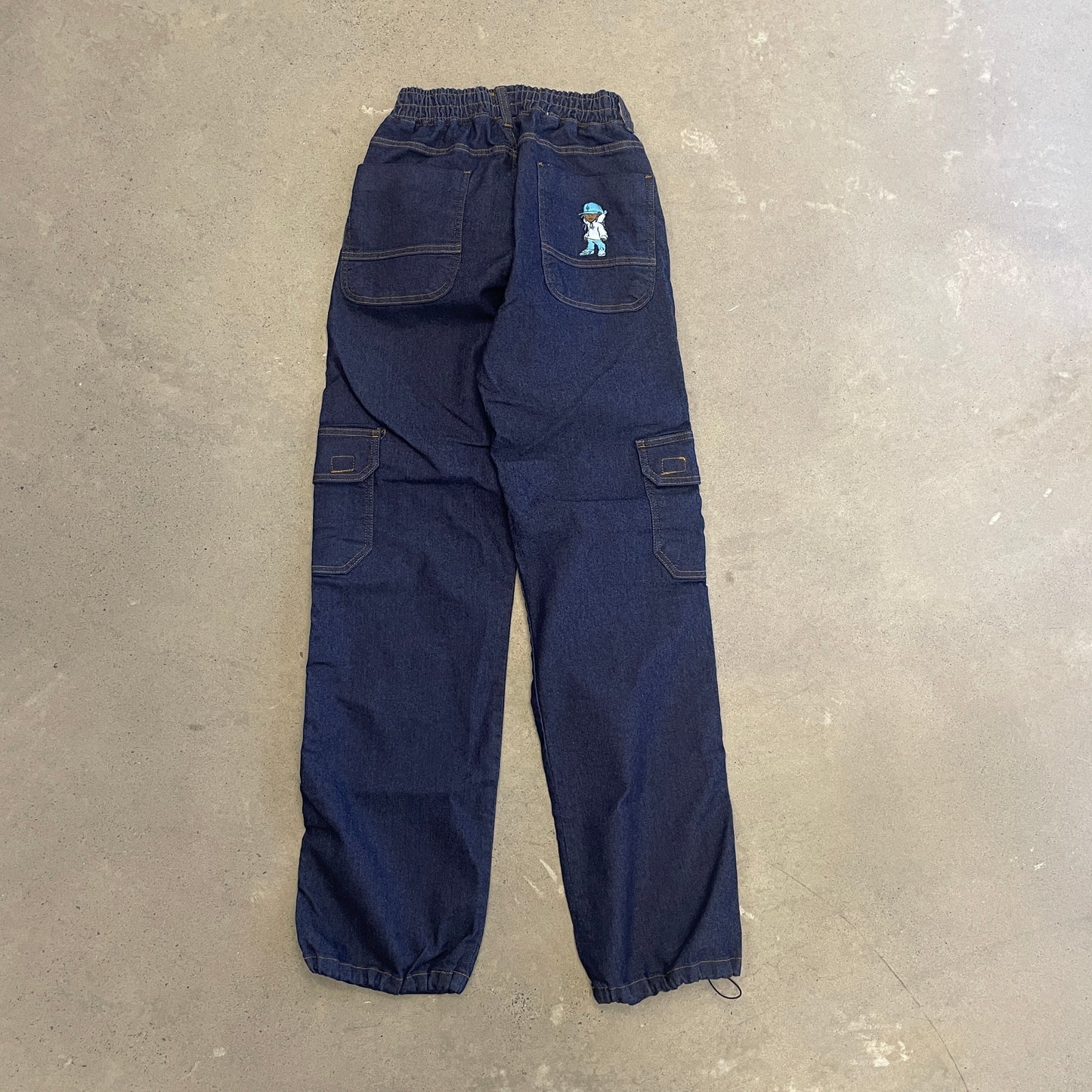 Calça Jeans Cargo Jogger Blinca Bic