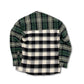 Camisa Fivebucks Grunge Grid Verde