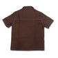 Camisa Worked Disturb Hardware Button Marrom